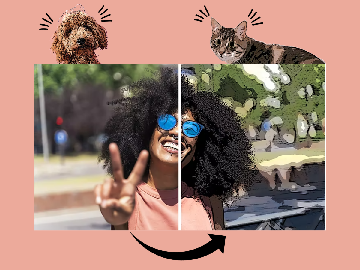 Siempre nos preguntan cómo convertir una foto en un dibujo animado.  Así se hace: