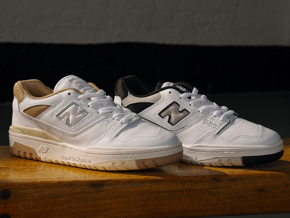 White New Balance 550 Women's - JD Sports Singapore