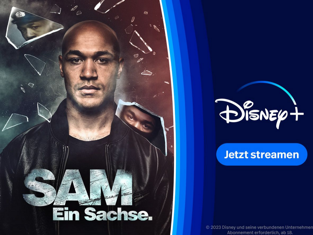 Sam ein Sachse! Jetzt auf Disney+.