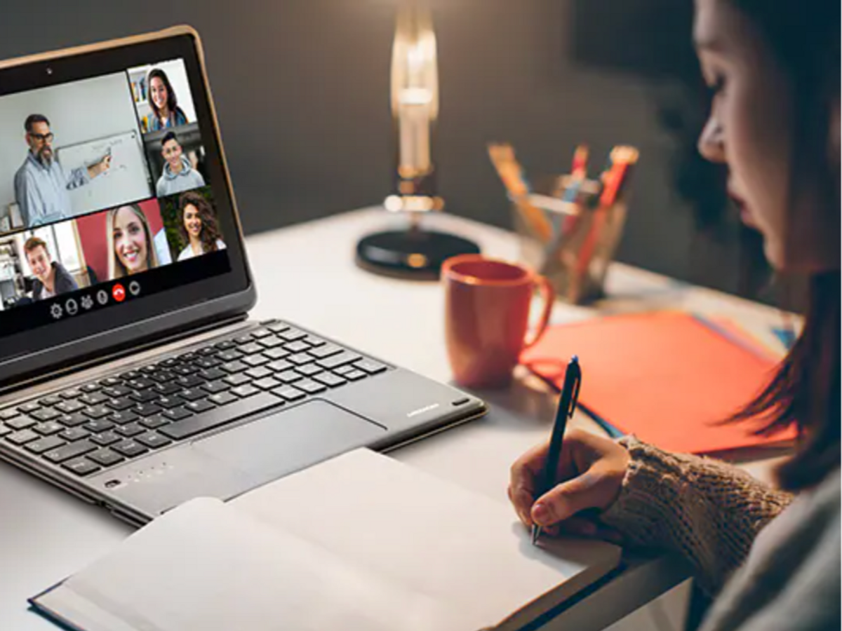 Moderne Technik für das Lernen zu Hause