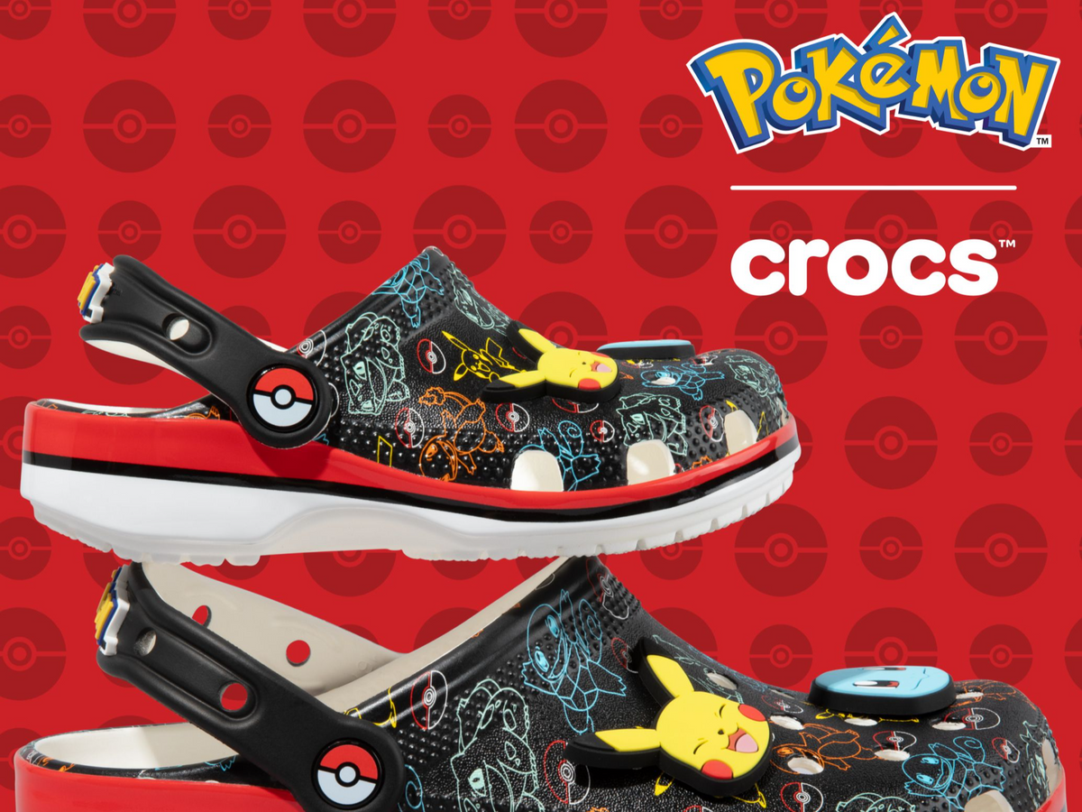 Calling All Pokémon Trainers! Crocs x Pokémon Collab is Here!