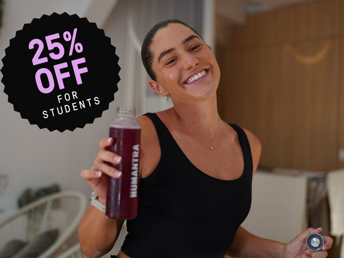 Mid-lecture, study sesh, or exam crunch? Stay sharp with Humantra