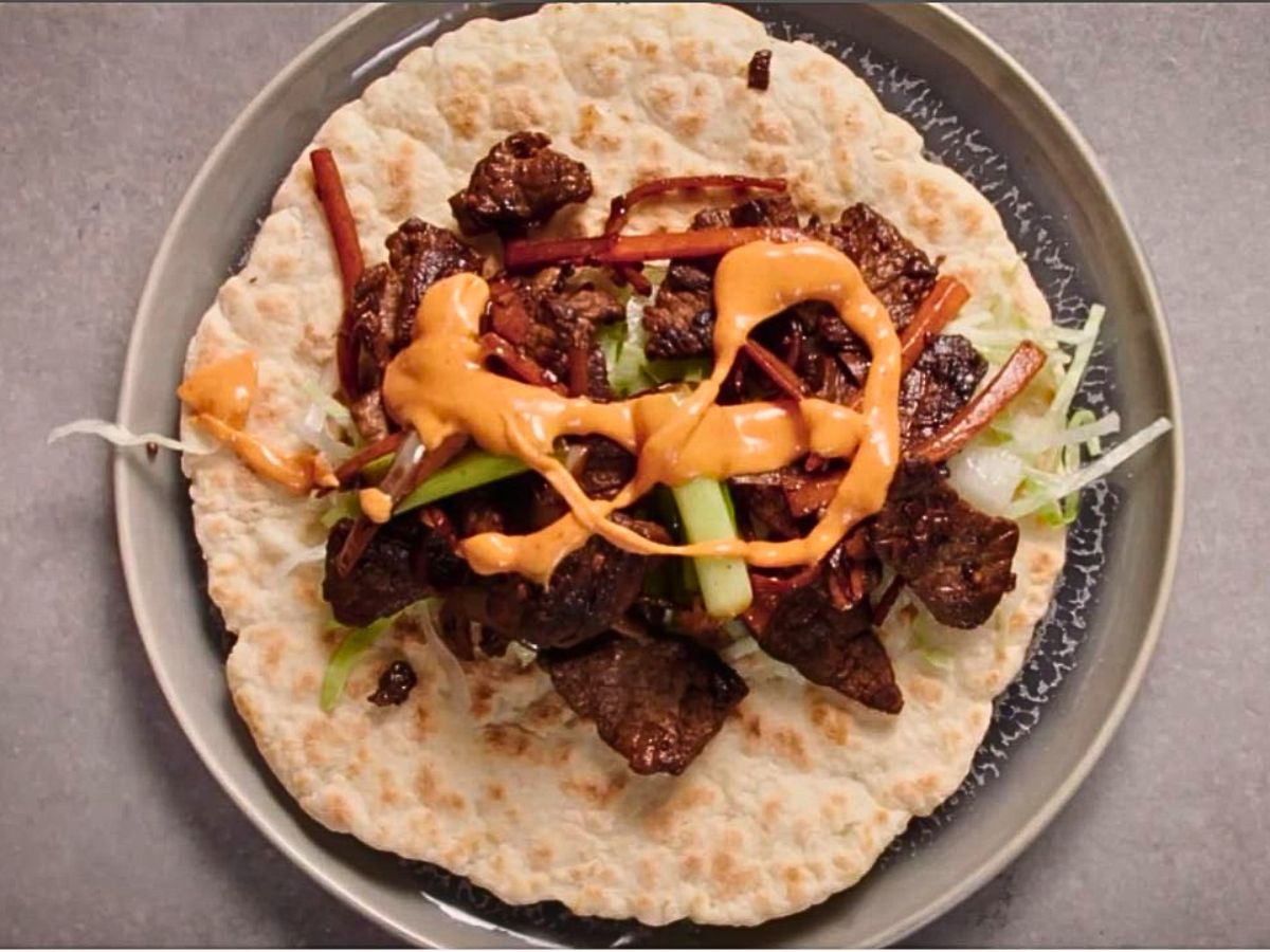 Spicy Koren Beef Wraps | 70g of Protein 🌮