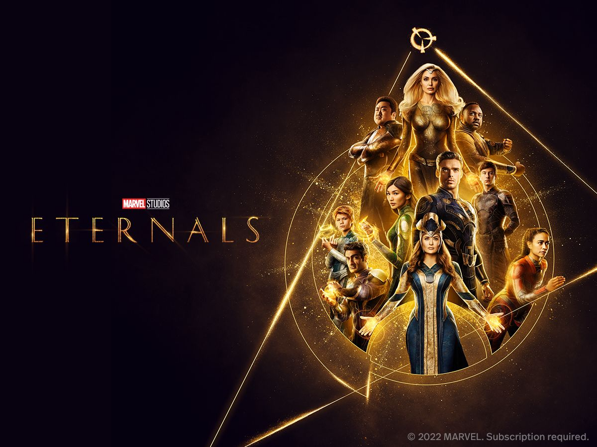 Sign Up Now to stream Eternals on Disney+