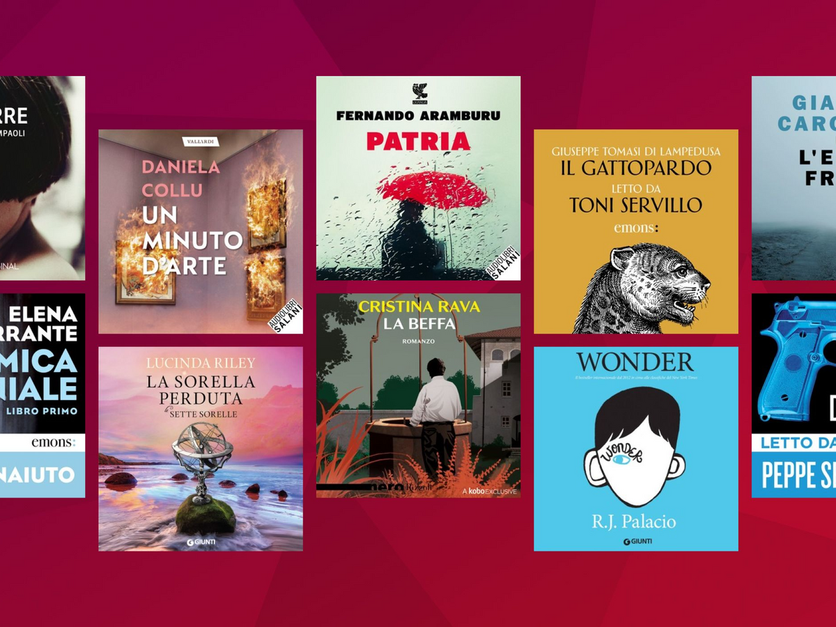 Ascolta audiolibri a volontà a soli 9,99 € al mese