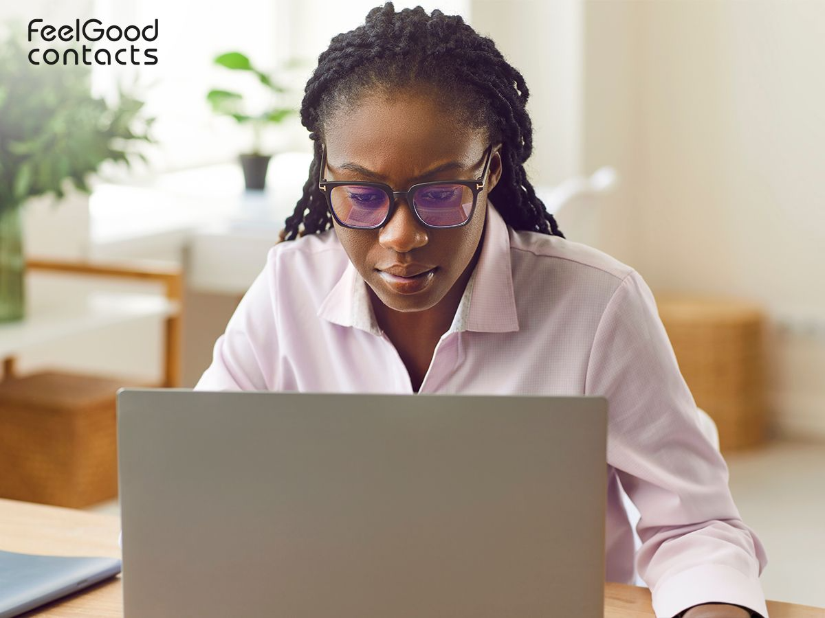 👋Bye-Bye Eye Strain, HELLO Blue Light Glasses!👓