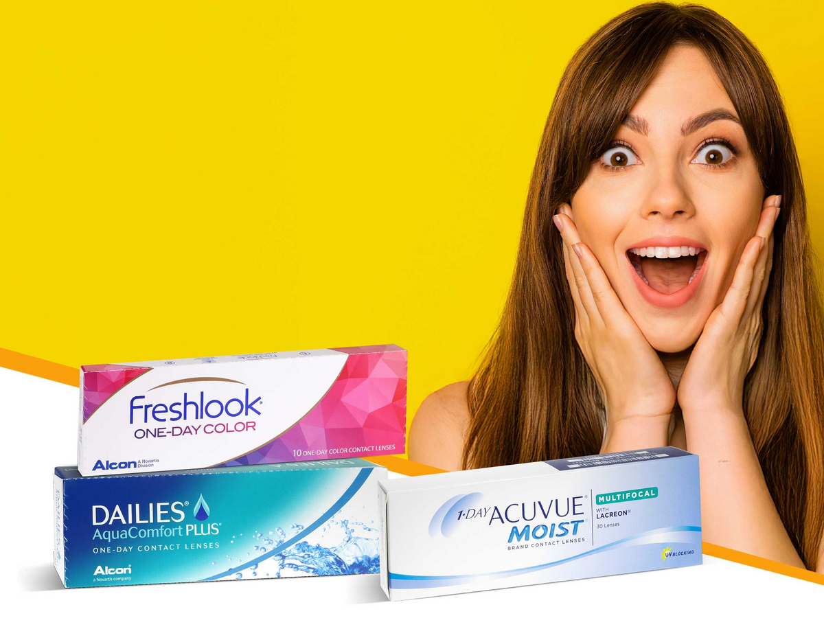 SHOP our contact lenses up to 50% cheaper VS High Street😱