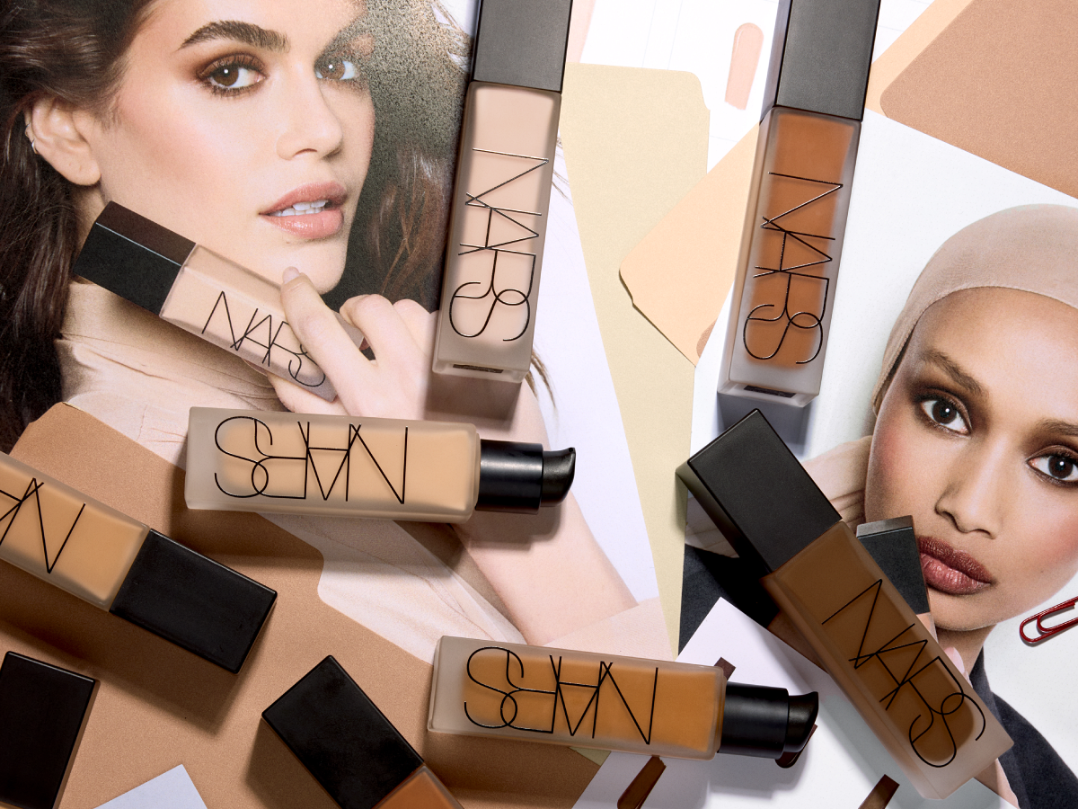 Find your perfect match for NEW Natural Matte Longwear Foundation.