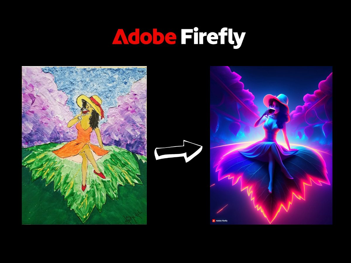 Adobe Firefly can make your scribbles a reality…