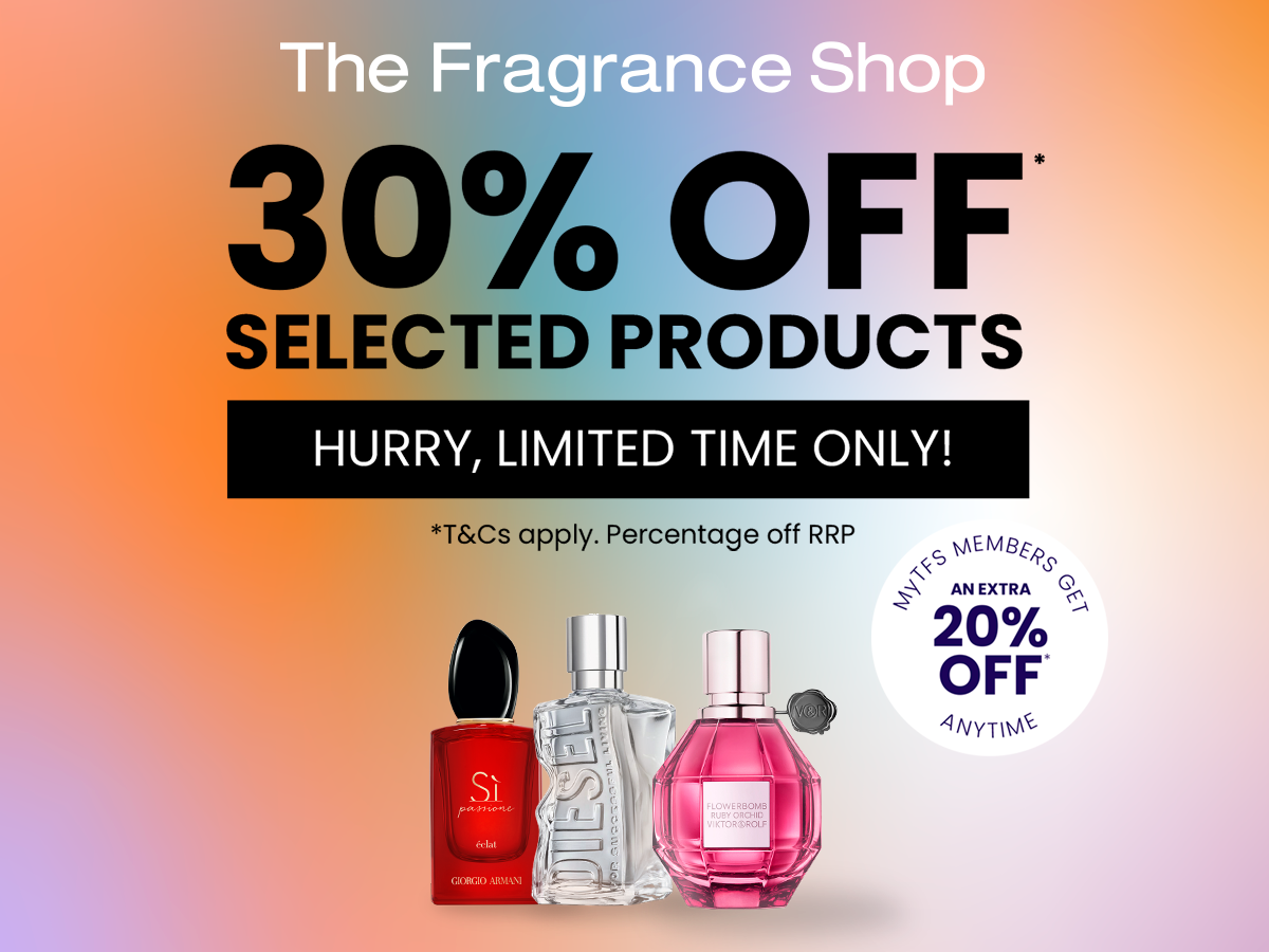 The Fragrance Shop Extra 15 Off UNiDAYS student discount November 2024