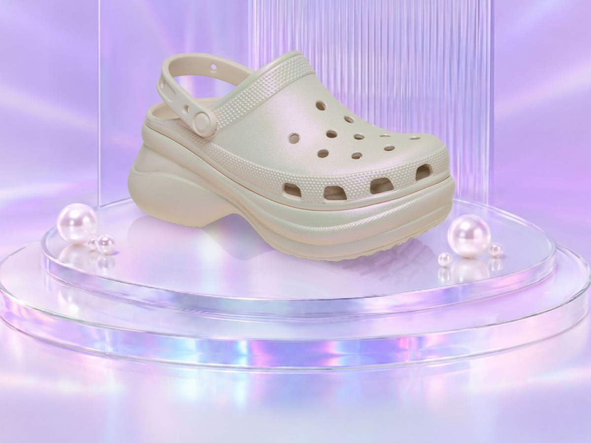 Iridescent Looks, Iconic Comfort: Crocs Bae Iridescent