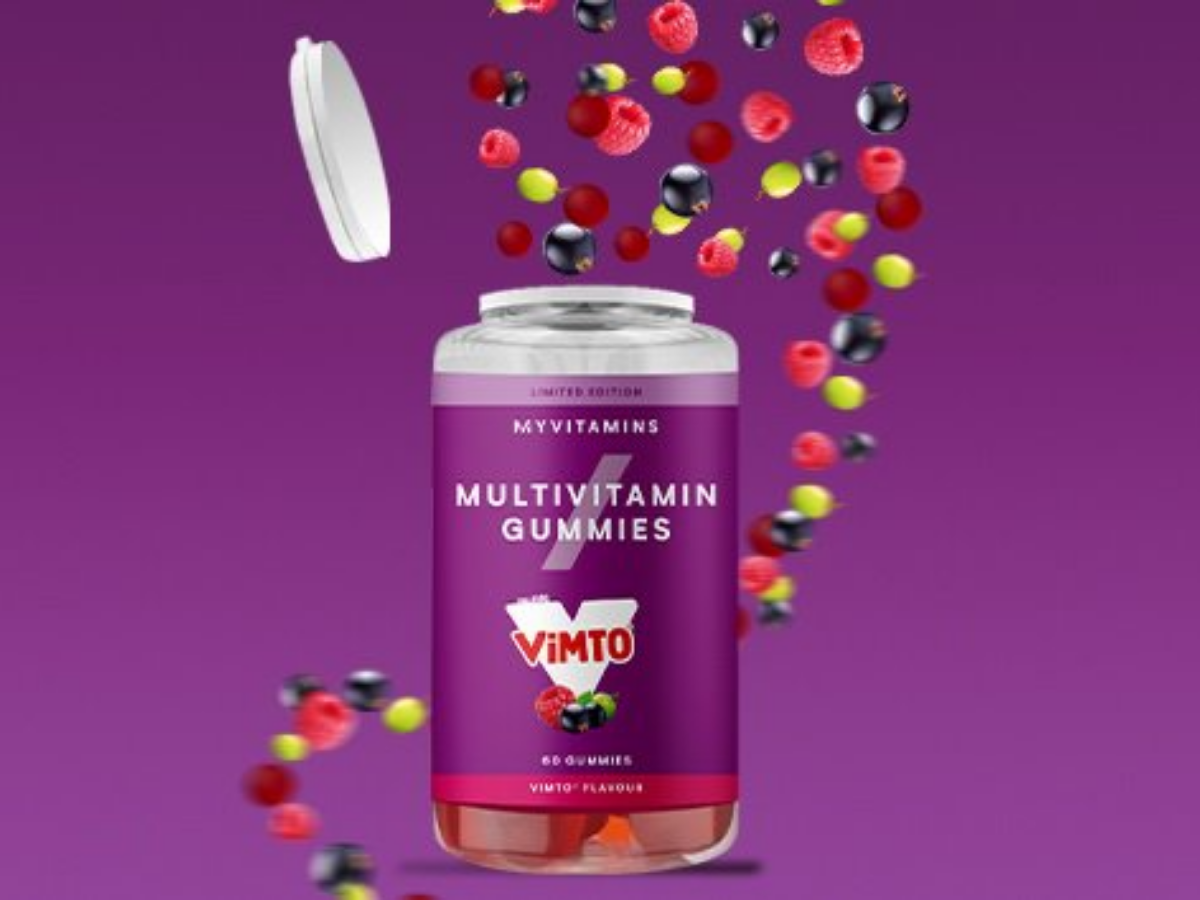 Try our new Vimto gummies that are bursting with flavour 🤤🍇🍓🍏🍒