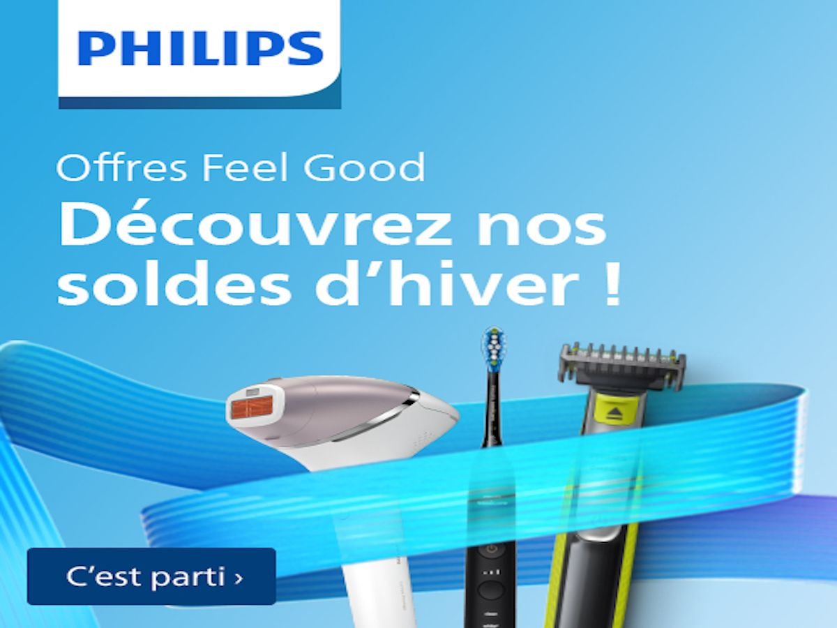 Philips Winter Sales: jusqu'à 40% de réduction 