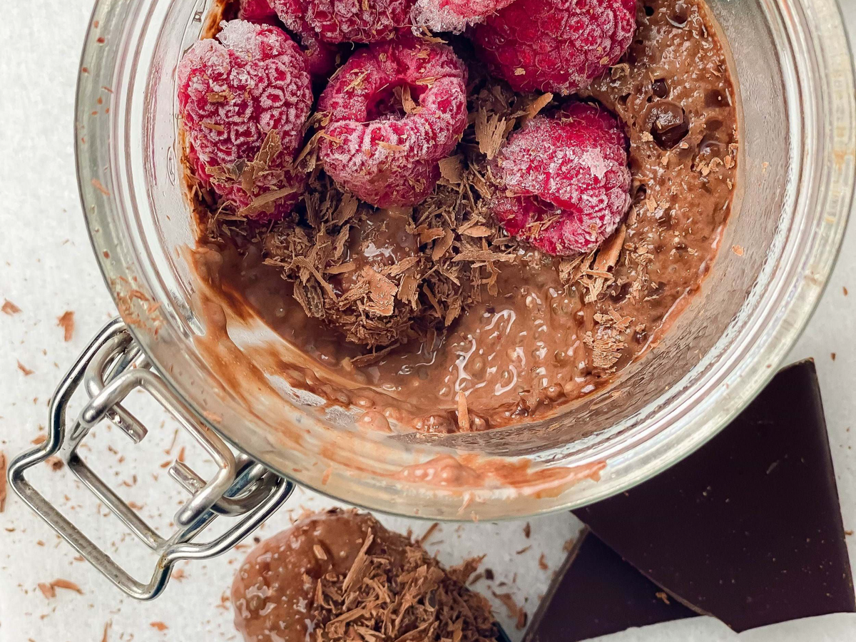 Overnight Chocolate Chia Pudding Recipe