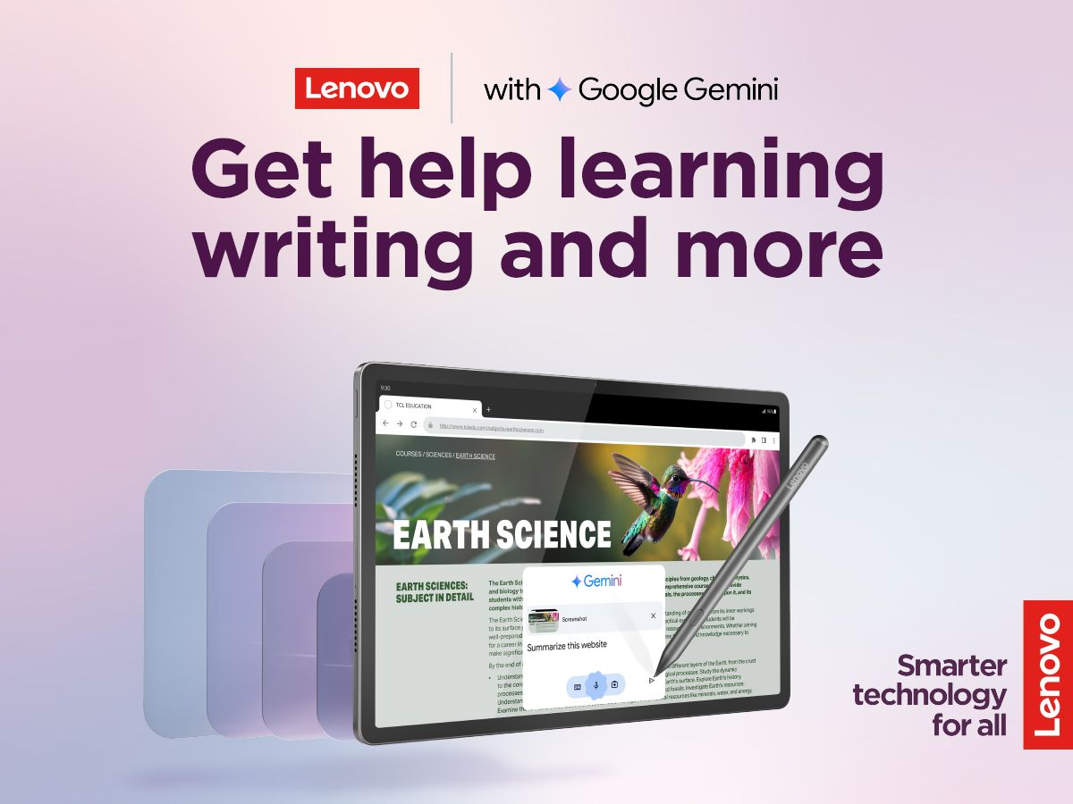 This semester’s glow-up? Powered by Lenovo 💻✨