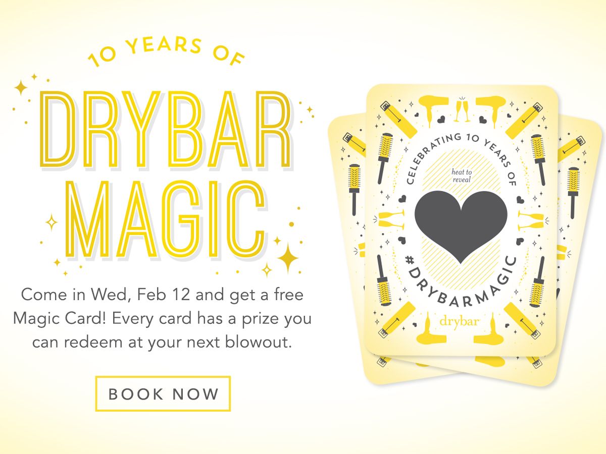 Dry bar promo store code new customer