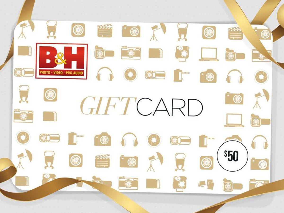 Win a $50 B&H Gift Card