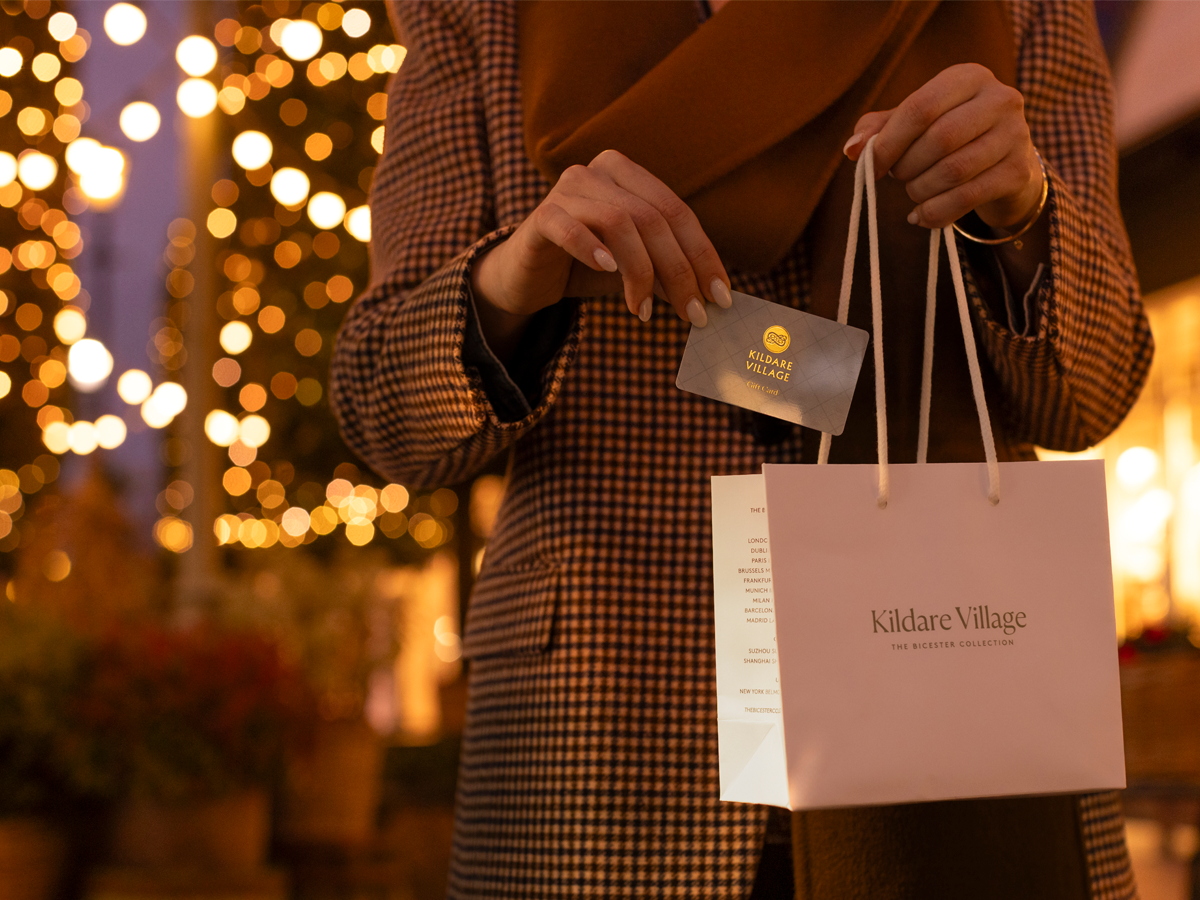 🎁 The gift of choice! Shop 100+ top brands at Kildare Village with big savings!