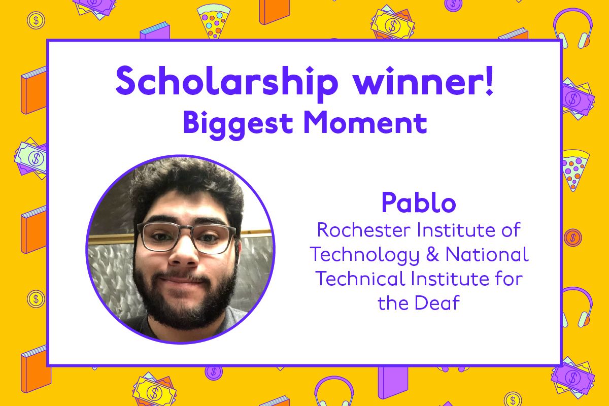 Congratulations to Pablo 🎉