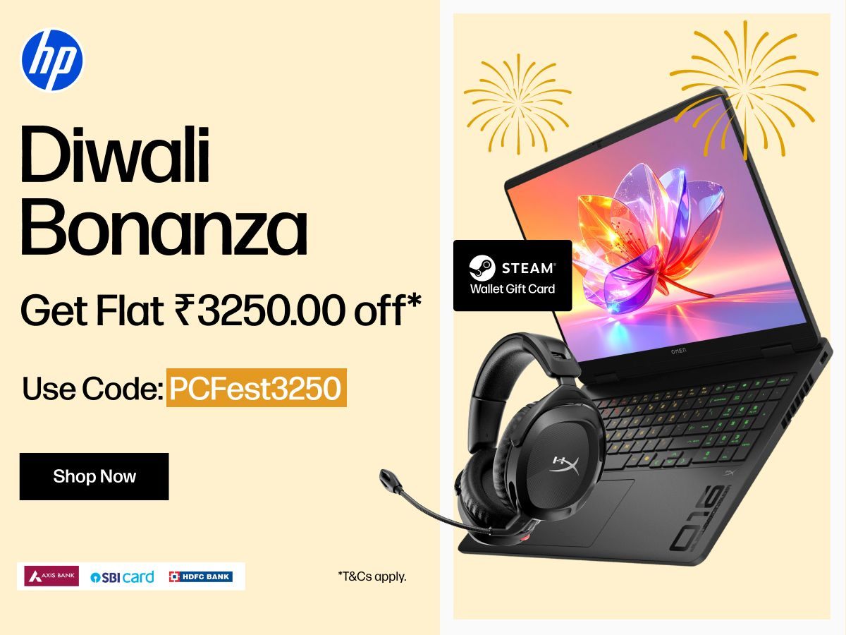 This Festive Season get extra discount on latest HP laptops!