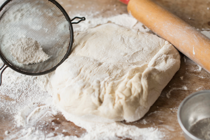 Traditional pizza dough recipe
