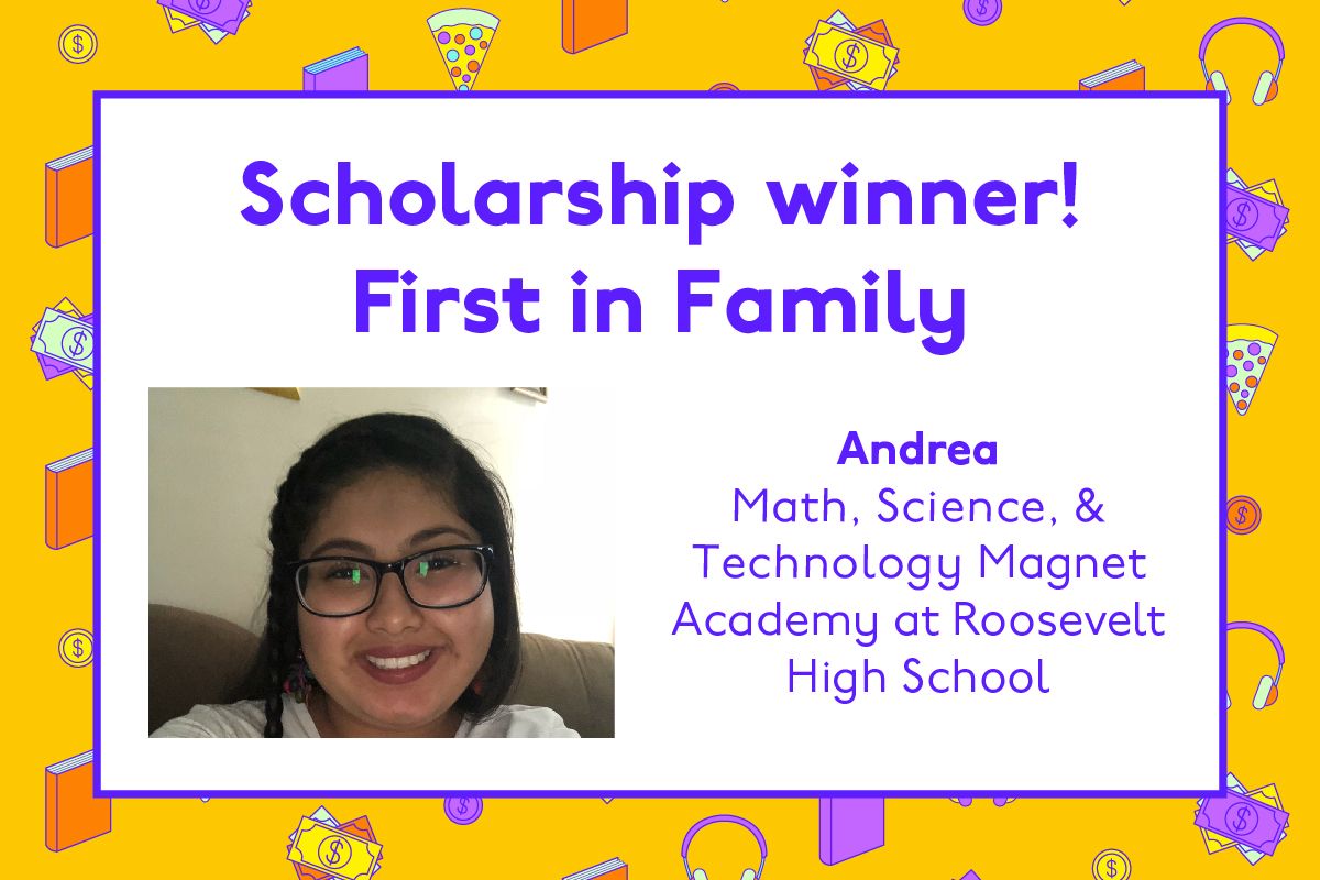 Congratulations to Andrea 🎉