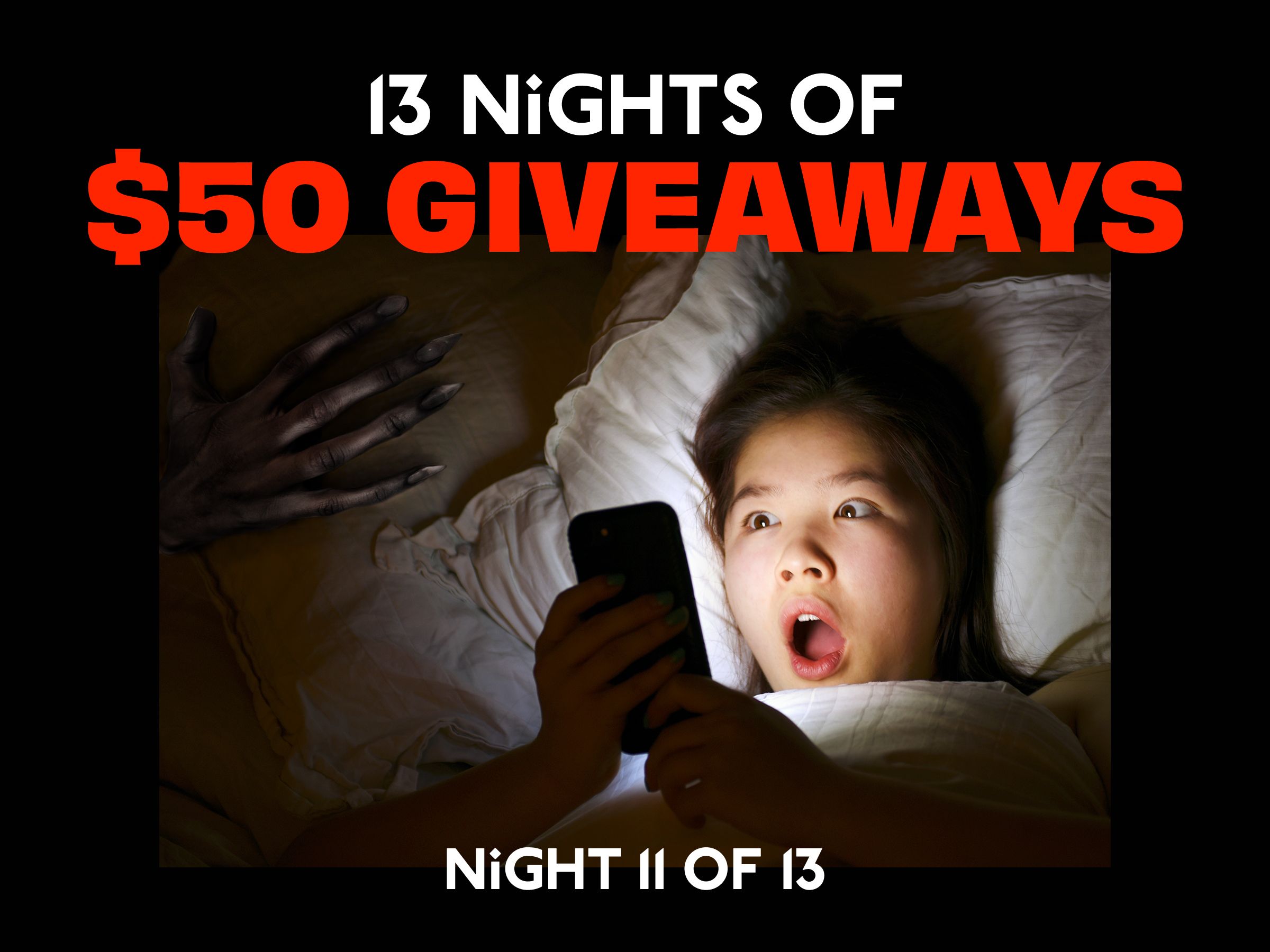 13 Nights of $50 Giveaways