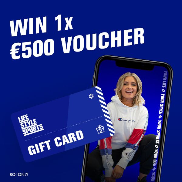 WIN 1 x €500 Voucher
