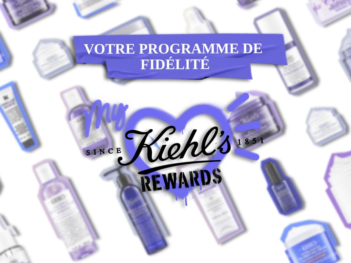 Rejoignez notre programme fidélité Kiehl's