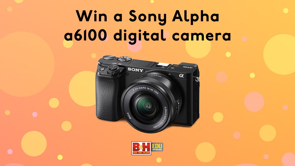 Enter to win a Sony digital camera!