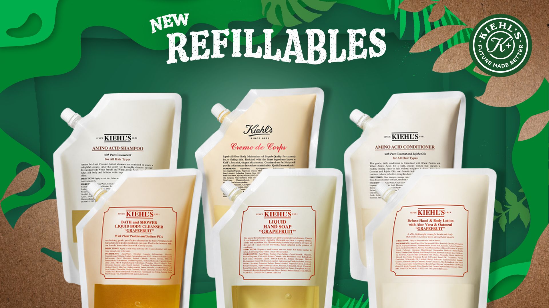 Win 1 of 5 Kiehl's Refillables