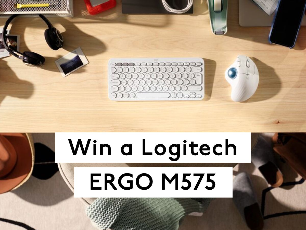 Win a Logitech ERGO M575 Mouse