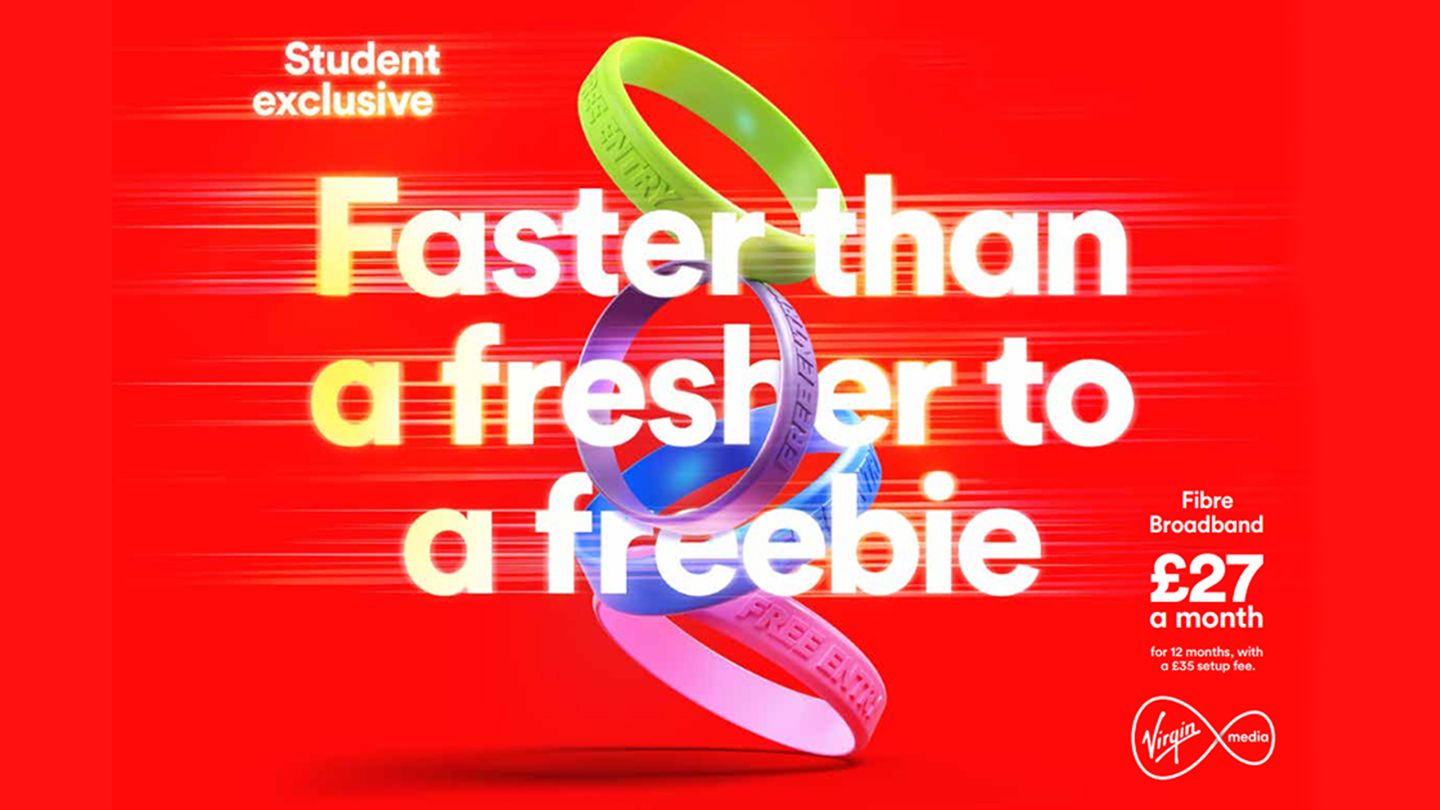 Virgin Media UNiDAYS student discount November 2022