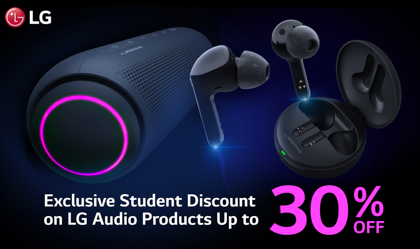 LG - UNiDAYS student discount March 2024