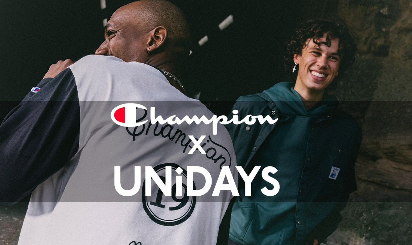 Champion 10 Off full price items UNiDAYS student discount December 2024