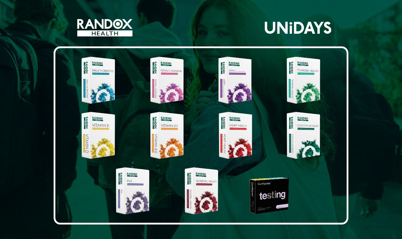 Randox Health 12 Off UNiDAYS student discount September 2023