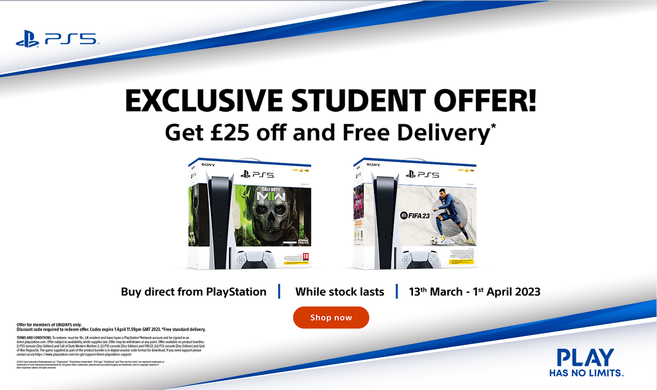 Playstation student hot sale discount