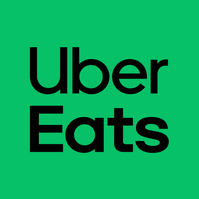 Ikon med logotyp för Uber eats