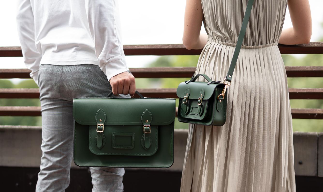 Cambridge satchel green hot sale